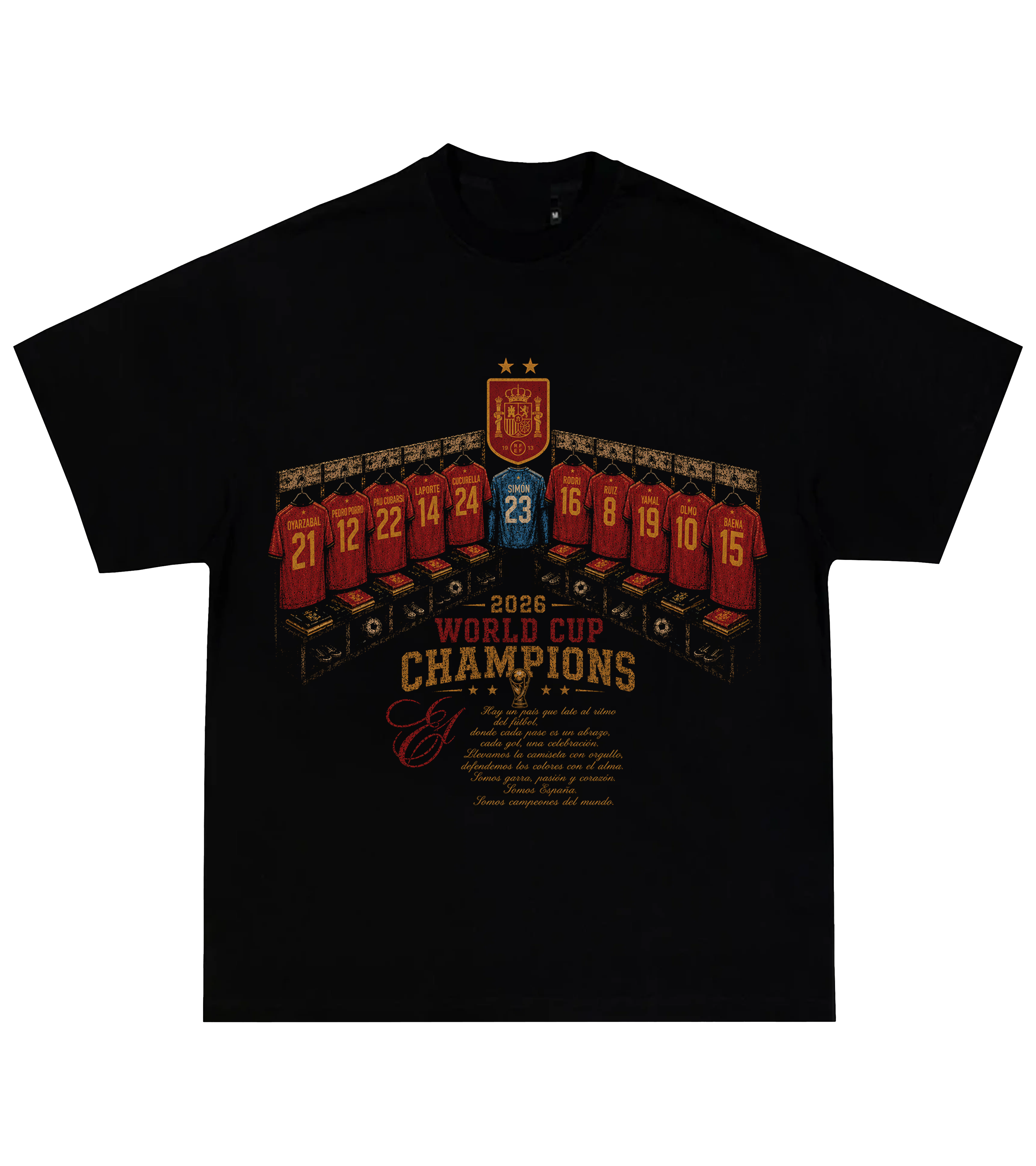 SPAIN WORLD CHAMP TEE