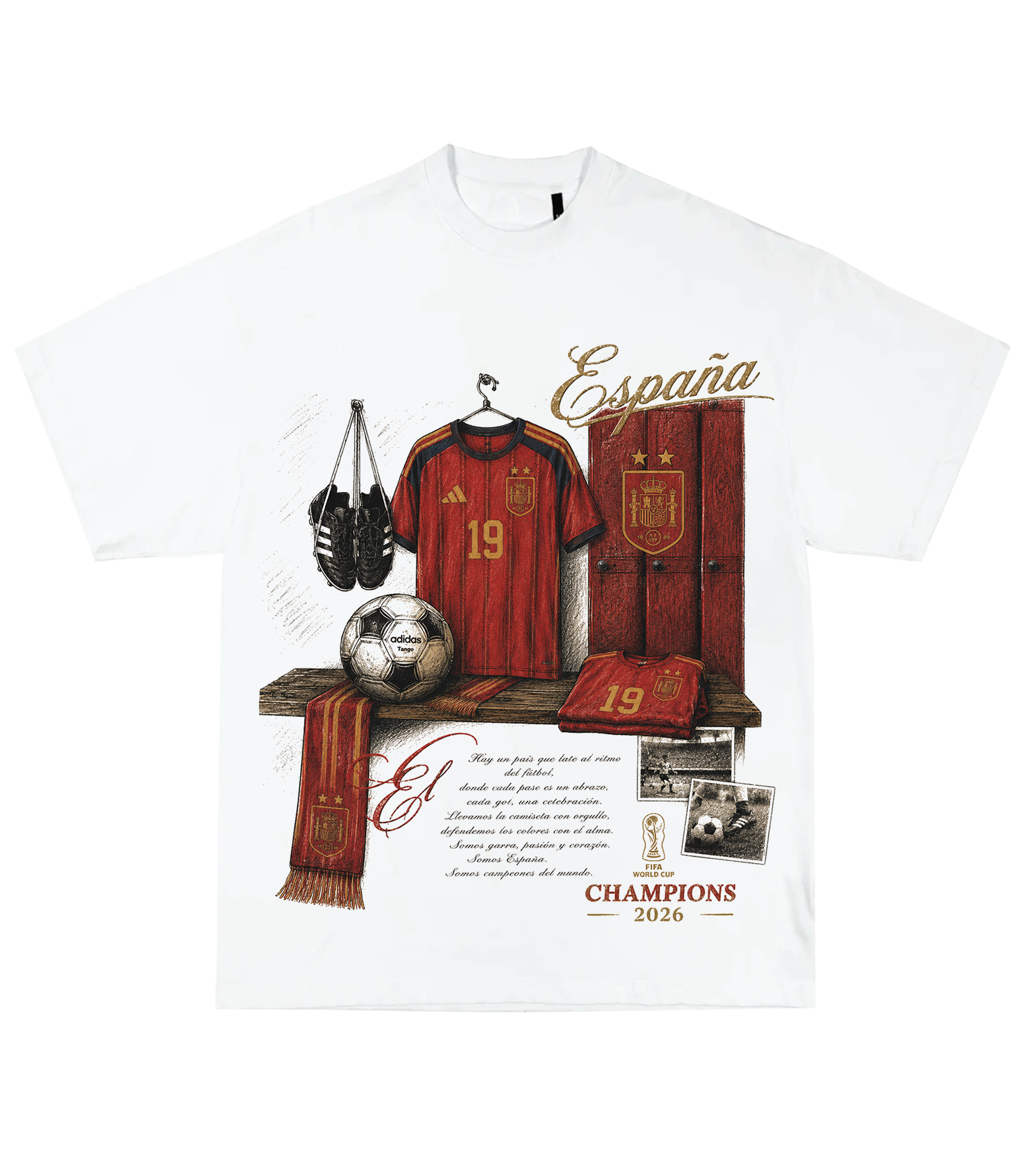 SPAIN LOCKER ROOM TEE